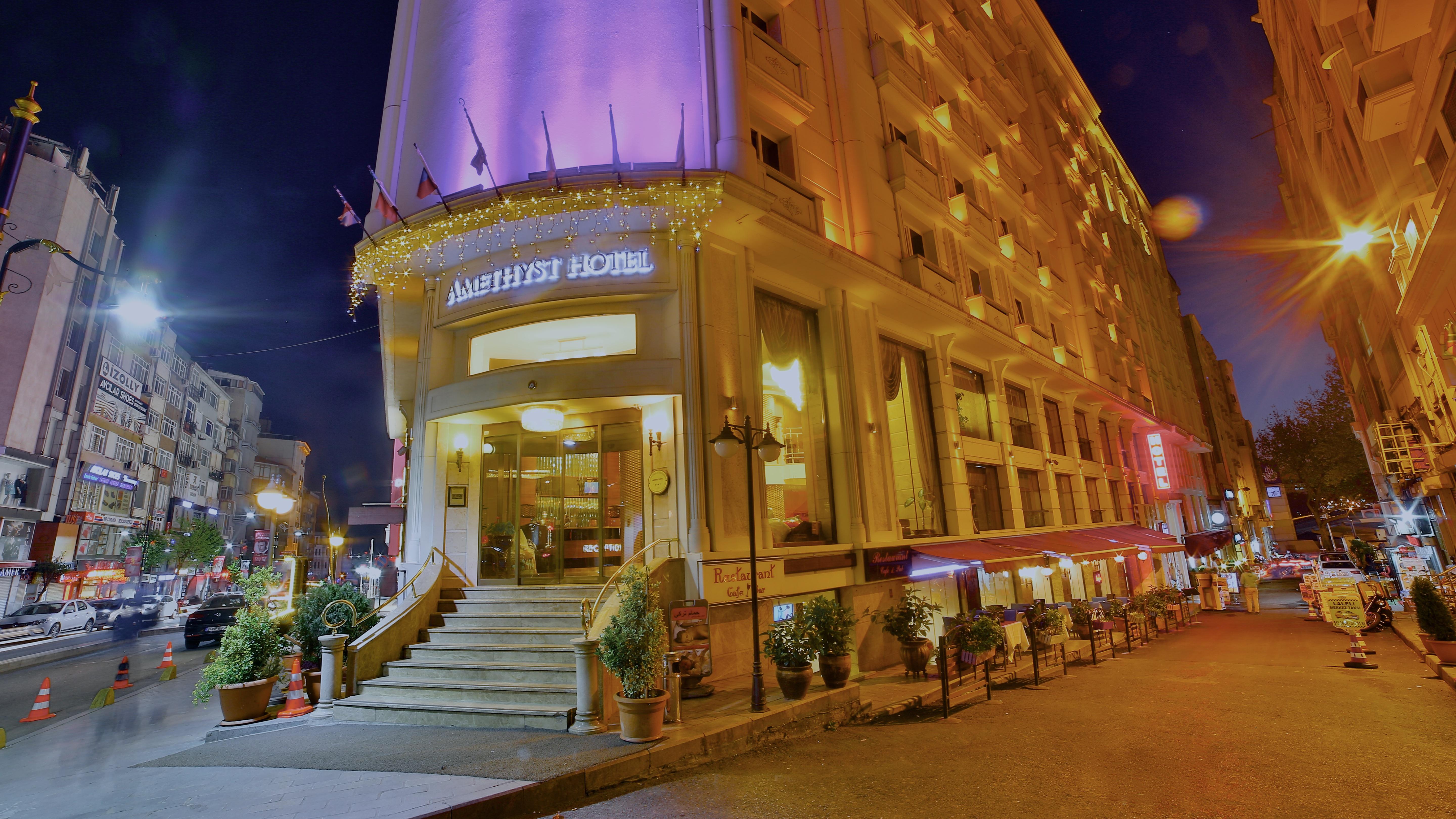 Amethyst Hotel Estambul Exterior foto